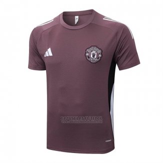 Camisola de Treinamento Manchester United 2025-2026 Brown