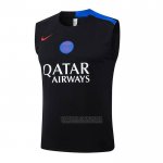 Camisola de Treinamento Paris Saint-Germain Sin Mangas 2025-2026 Preto