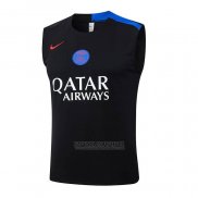 Camisola de Treinamento Paris Saint-Germain Sin Mangas 2025-2026 Preto