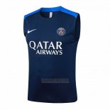 Camisola de Treinamento Paris Saint-Germain Sin Mangas 2025-2026 Azul