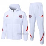 Fato de Treino Hoodie Bayern de Munique 2025-2026 Branco