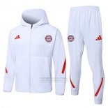 Fato de Treino Hoodie Bayern de Munique 2025-2026 Branco