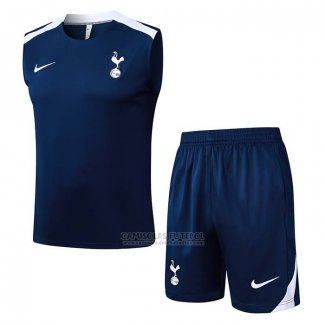 Fato de Treino Tottenham Hotspur Sin Mangas 2025-2026 Azul