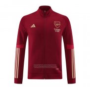 Jaqueta Arsenal 2023-2024 Vermelho Oscuro