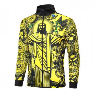 Jaqueta Brasil Jesus 2024-2025 Amarelo