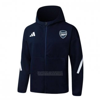 Jaqueta Hoodie Arsenal 2025-2026 Preto