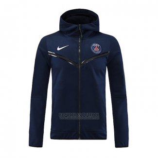 Jaqueta Hoodie Paris Saint-Germain 2022-2023 Azul