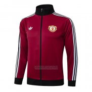 Jaqueta Manchester United 2024-2025 Vermelho Oscuro