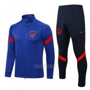 Jaqueta de Treinamento Atletico Madrid 2022-2023 Azul