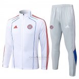 Jaqueta de Treinamento Bayern de Munique Crianca 2025-2026 Branco