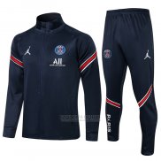 Jaqueta de Treinamento Paris Saint-Germain Crianca 2021-2022 Azul