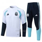 Sueter de Treinamento Argentina 2025-2026 Branco