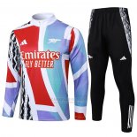 Sueter de Treinamento Arsenal 2024-2025 Vermelho Y Branco