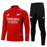 Sueter de Treinamento Arsenal Crianca 2025-2026 Vermelho
