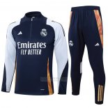 Sueter de Treinamento Real Madrid 2024-2025 Azul
