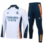 Sueter de Treinamento Real Madrid Crianca 2024-2025 Branco