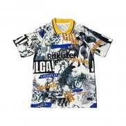 Tailandia Camisola Barcelona Special 2025-2026 Branco Preto