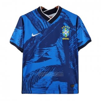 Tailandia Camisola Brasil Classic 2022 Azul