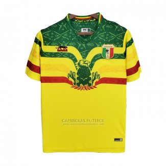 Tailandia Camisola Mali 2022 Amarelo