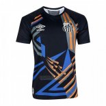 Tailandia Camisola Santos Goleiro 2020 Preto