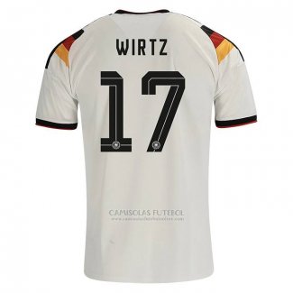 Camisola Alemanha Jogador Florian Wirtz 1º 2026