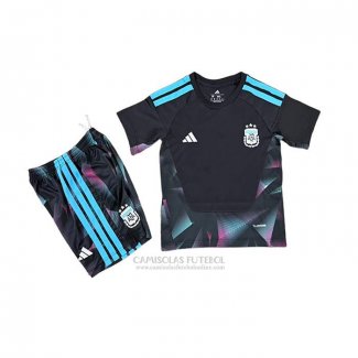 Camisola Argentina Goleiro 1º Crianca 2026
