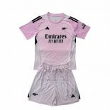 Camisola Arsenal Goleiro Crianca 2025-2026 Rosa