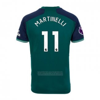 Camisola Arsenal Jogador Martinelli 3º 2023-2024