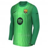 Camisola Barcelona Goleiro 1º Manga Comprida 2025-2026