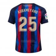 Camisola Barcelona Jogador Aubameyang 1º 2022-2023