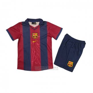Camisola Barcelona Special Crianca 2025-2026 Vermelho Azul