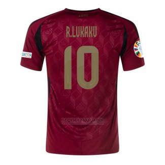 Camisola Belgica Jogador R.lukaku 1º 2024
