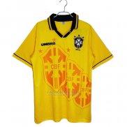 Camisola Brasil 1º Retro 93-94