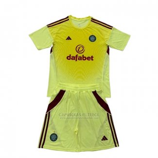 Camisola Celtic Goleiro 1º Crianca 2025-2026