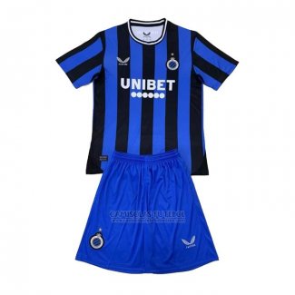 Camisola Club Brugge 1º Crianca 2024-2025