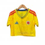 Camisola Colombia 1º Mulher Cropped 2026