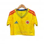 Camisola Colombia 1º Mulher Cropped 2026