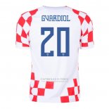 Camisola Croacia Jogador Gvardiol 1º 2022