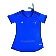 Camisola Cruzeiro 1º Mulher 2023