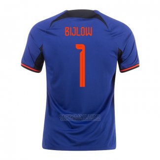 Camisola Holanda Jogador Bijlow 2º 2022