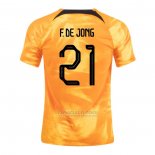 Camisola Holanda Jogador F.de Jong 1º 2022