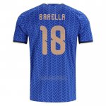 Camisola Italia Jogador Nicolo Barella 1º 2026