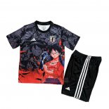 Camisola Japao Anime Crianca 2025-2026 Preto