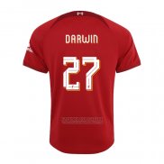 Camisola Liverpool Jogador Darwin 1º 2022-2023