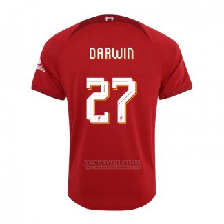 Camisola Liverpool Jogador Darwin 1º 2022-2023