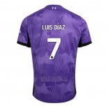 Camisola Liverpool Jogador Luis Diaz 3º 2023-2024