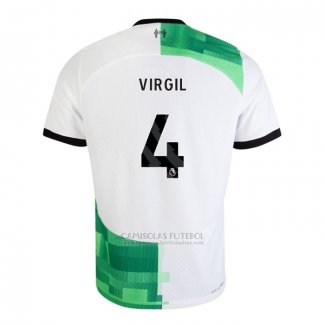 Camisola Liverpool Jogador Virgil 2º 2023-2024