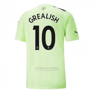 Camisola Manchester City Jogador Grealish 3º 2022-2023