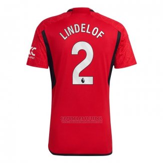 Camisola Manchester United Jogador Lindelof 1º 2023-2024