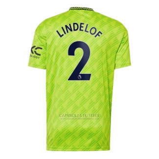 Camisola Manchester United Jogador Lindelof 3º 2022-2023